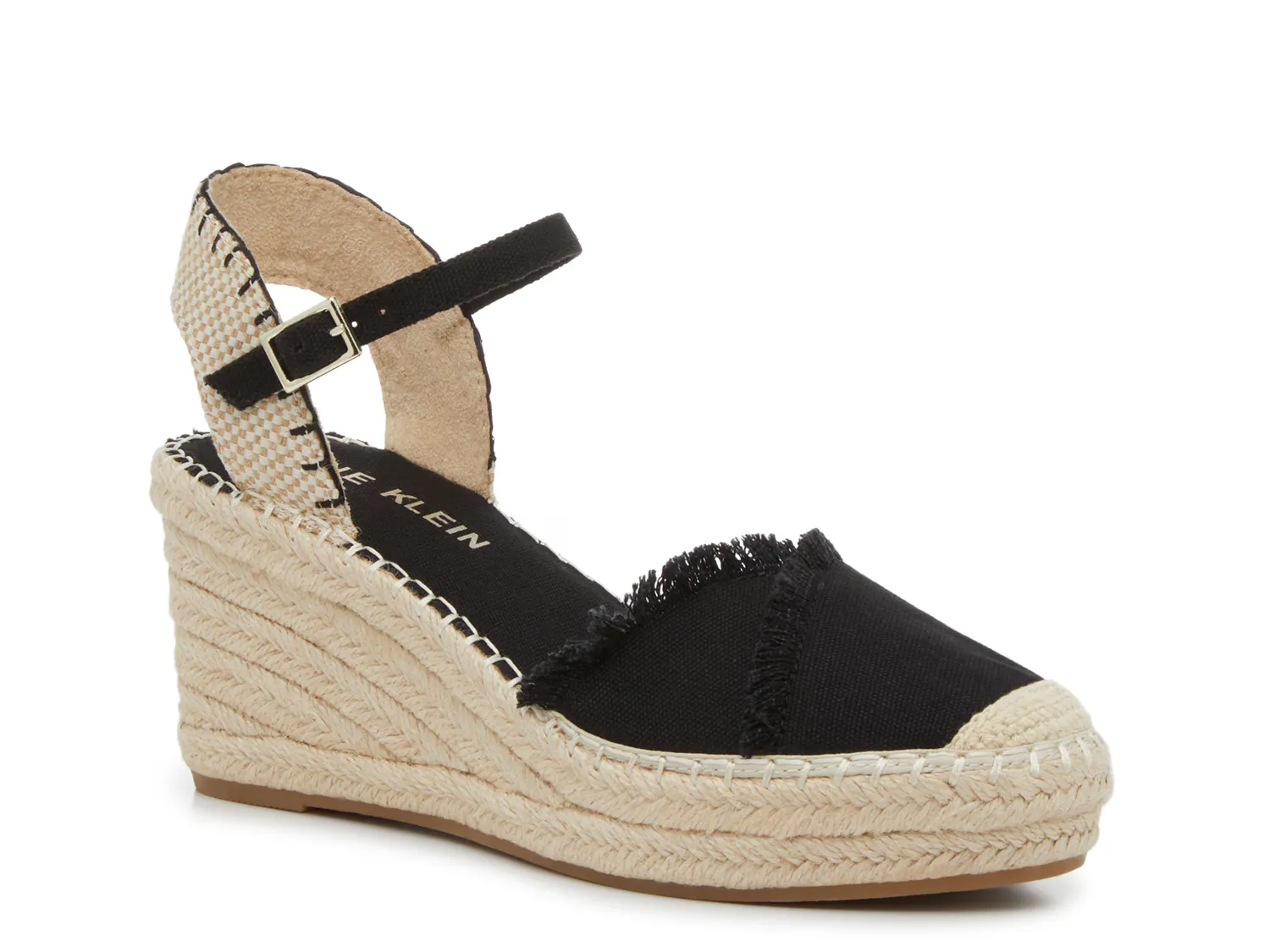 

Сандалии London Wedge Sandal Anne Klein, черный