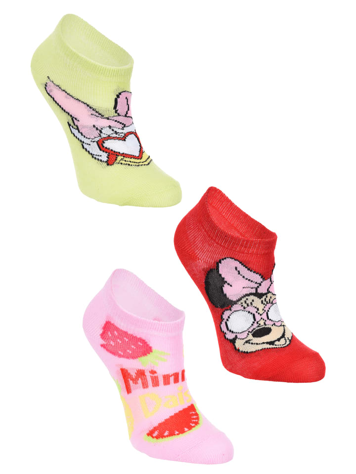 

Носки Disney Minnie Mouse, разноцветный