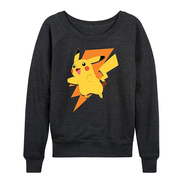 

Женская футболка с длинным рукавом Pokemon Pikachu Bolt Licensed Character, Heather Charcoal, Черный, Женская футболка с длинным рукавом Pokemon Pikachu Bolt Licensed Character, Heather Charcoal