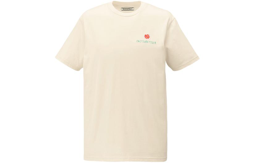 

Футболка унисекс экрю Onitsuka Tiger