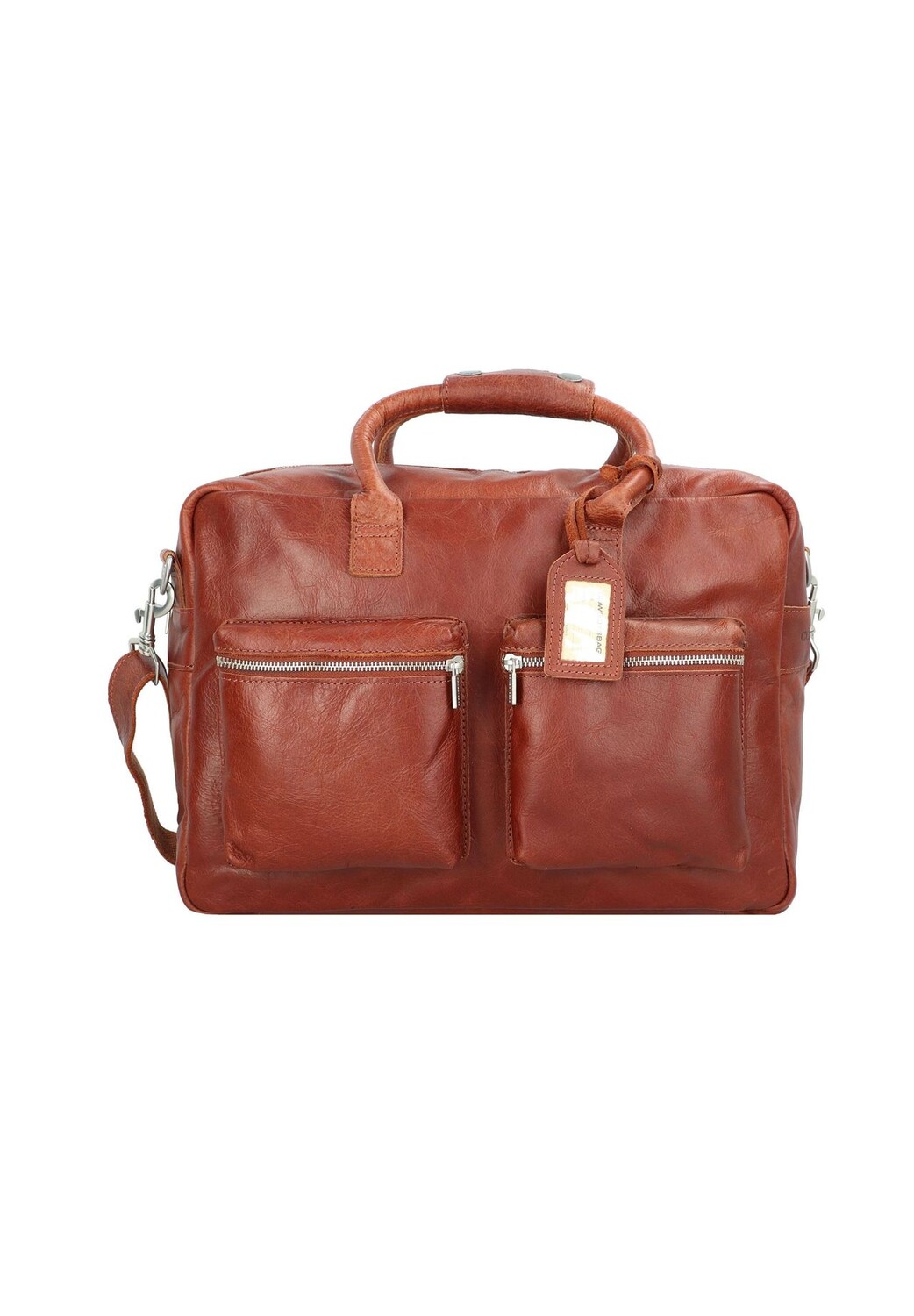 

Сумочка кожаная 41 см COWBOYSBAG, цвет Cognac