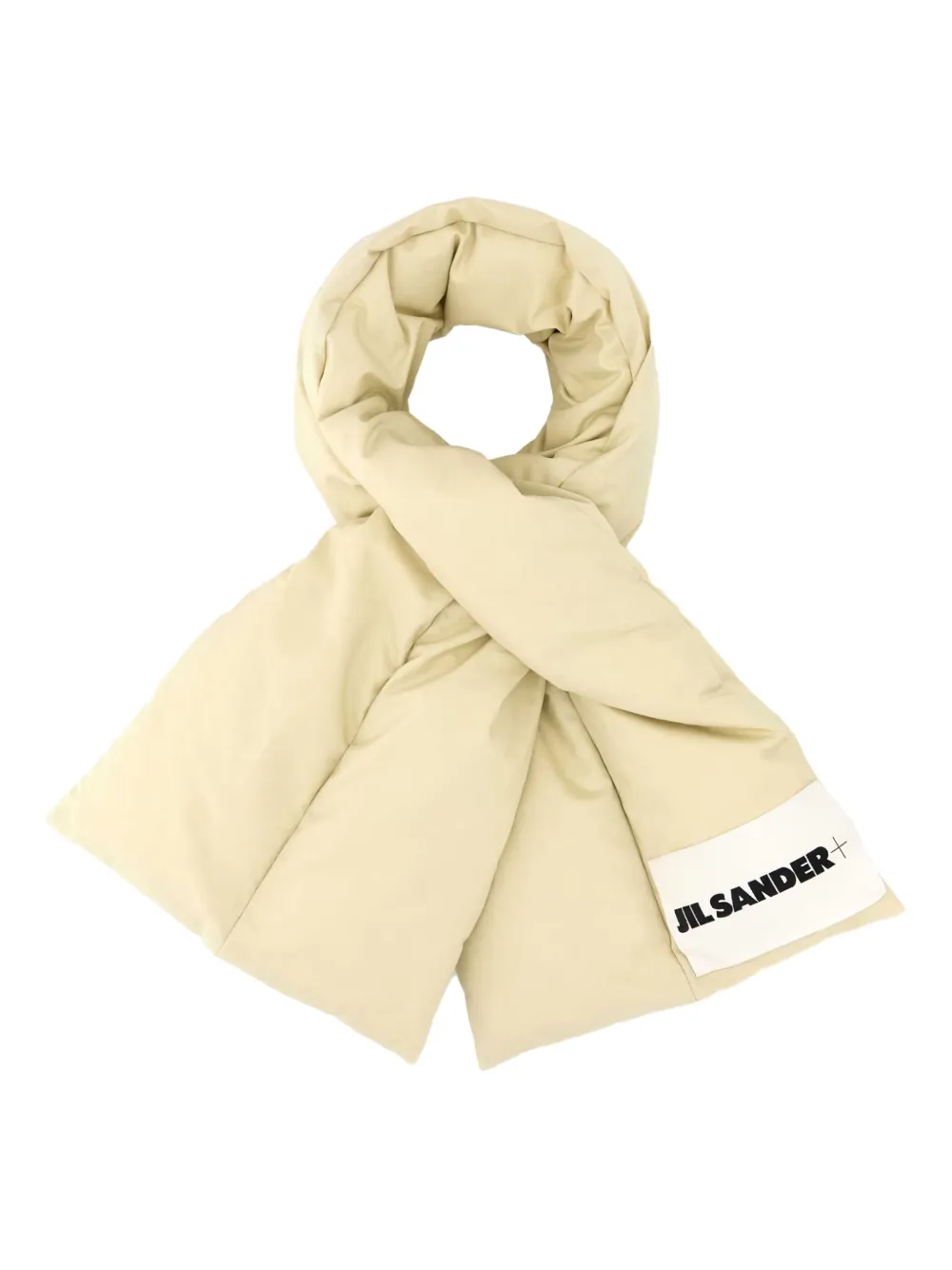 

Стеганый шарф JIL SANDER, нейтральный