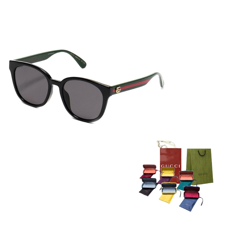 

GUCCI Круглые солнцезащитные очки в полной оправе из ацетата Black