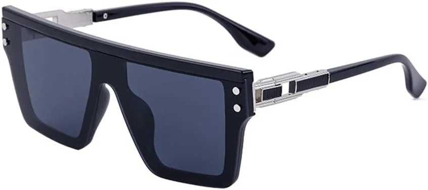 

Женские солнцезащитные очки LVTFCO Fashion в ретро-стиле с градиентной металлической оправой, панк-стиль, мужские очки для вождения на открытом воздухе, 1