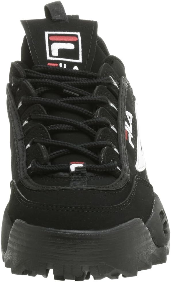 Кроссовки Fila Youth Disruptor II, белый/черный/красный — фото 2