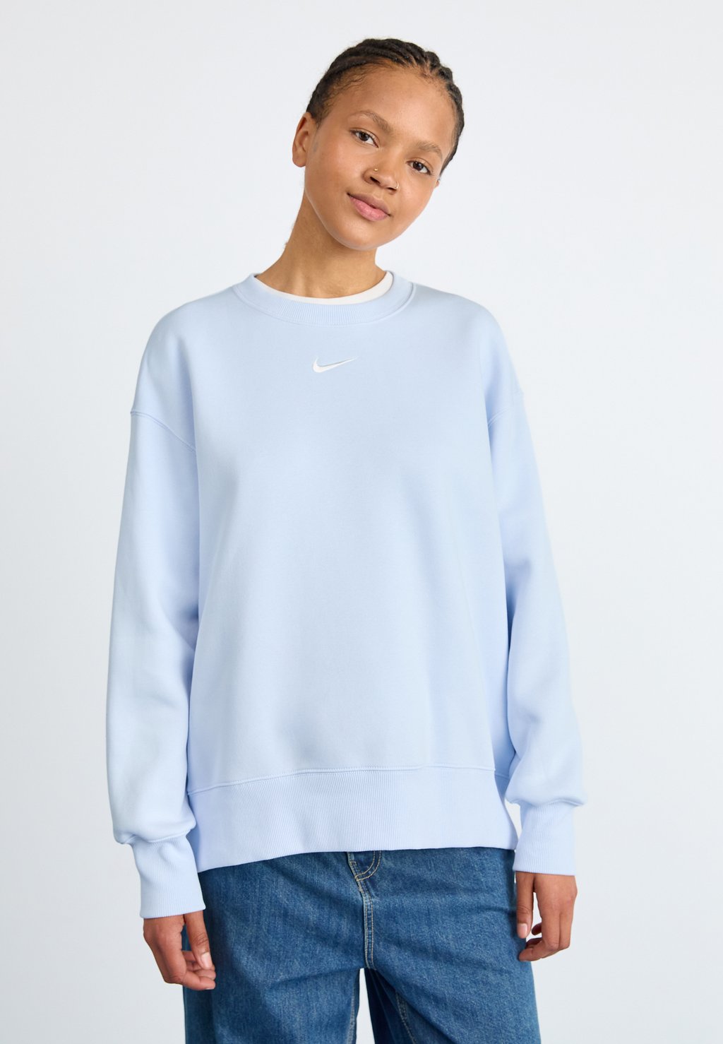 

Толстовка LONG CREW Nike Sportswear, темно-синий