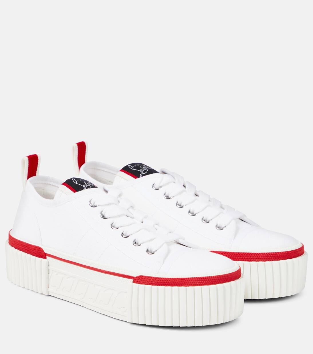 Кроссовки на платформе Super Pedro CL Christian Louboutin