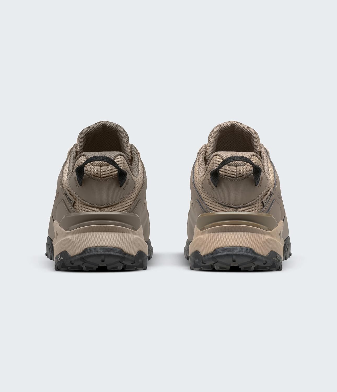 Мужские водонепроницаемые походные ботинки THE NORTH FACE Ultra 112, Кожа Ripstop, резиновая подошва с 5 мм выступами, коричневый/серый — фото 2