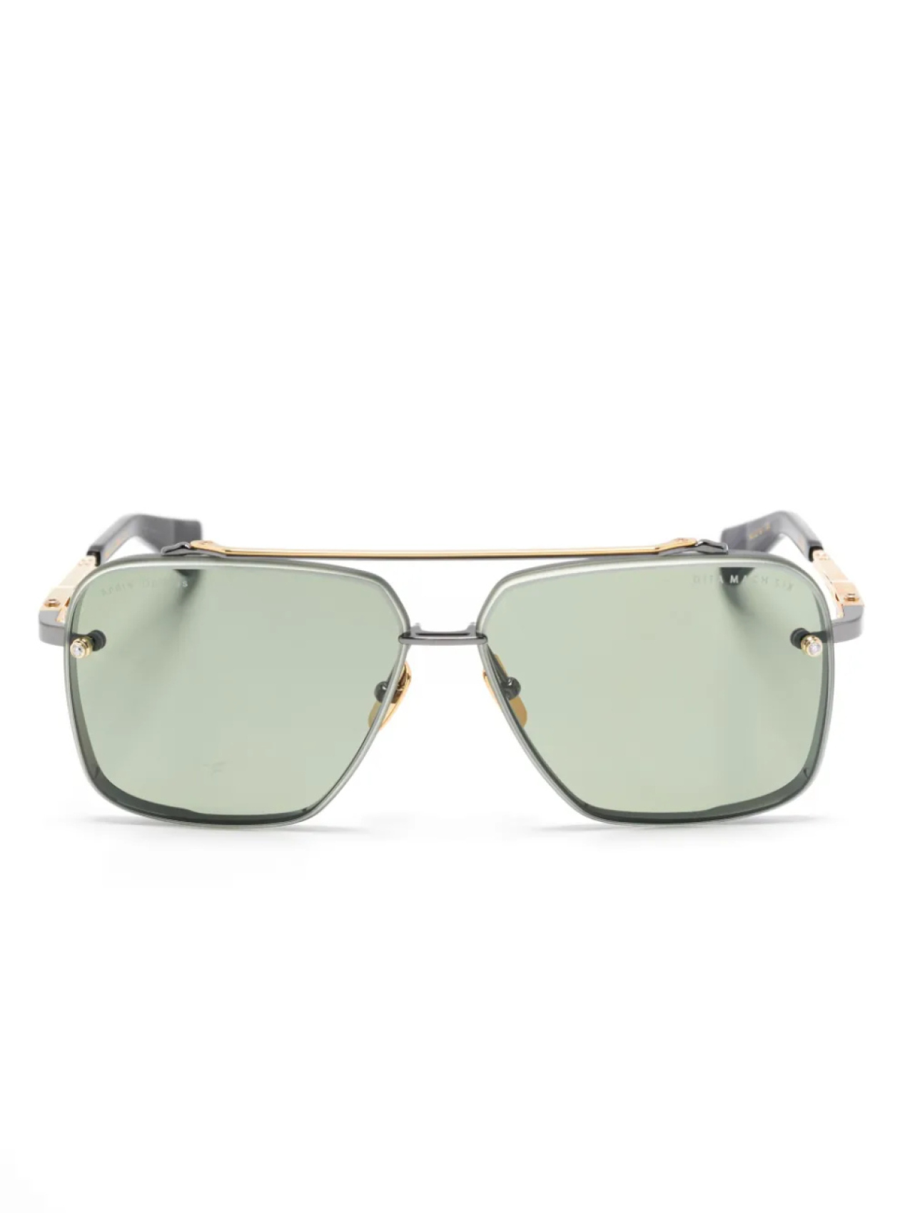 

Dita Eyewear солнцезащитные очки Mach-Six, золотой