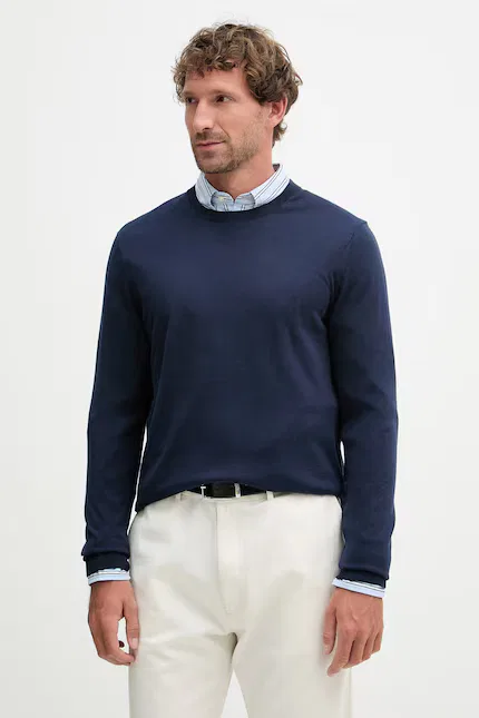 Свитер классический New York Tommy Hilfiger, синий