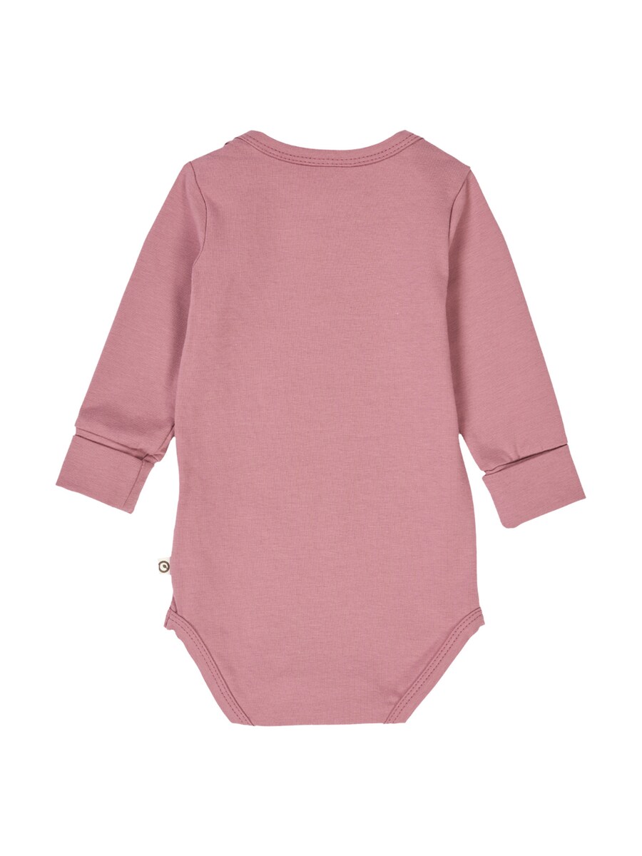 Комбинезон/боди Müsli by GREEN COTTON, фиолетовый/розовый — фото 3