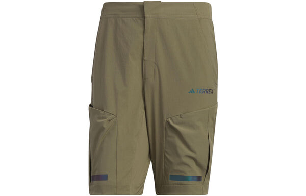 Штаны terrex outdoor брюки Adidas, зеленый — фото 2