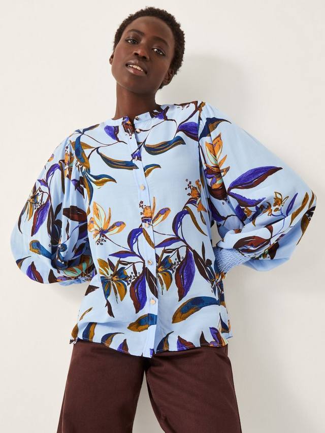 

Блузка Sonya Floral с круглым вырезом Monsoon