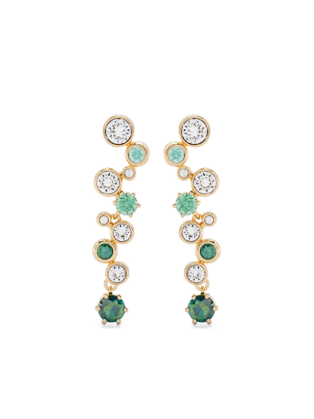 

Серьги-подвески Constella Swarovski, золотой