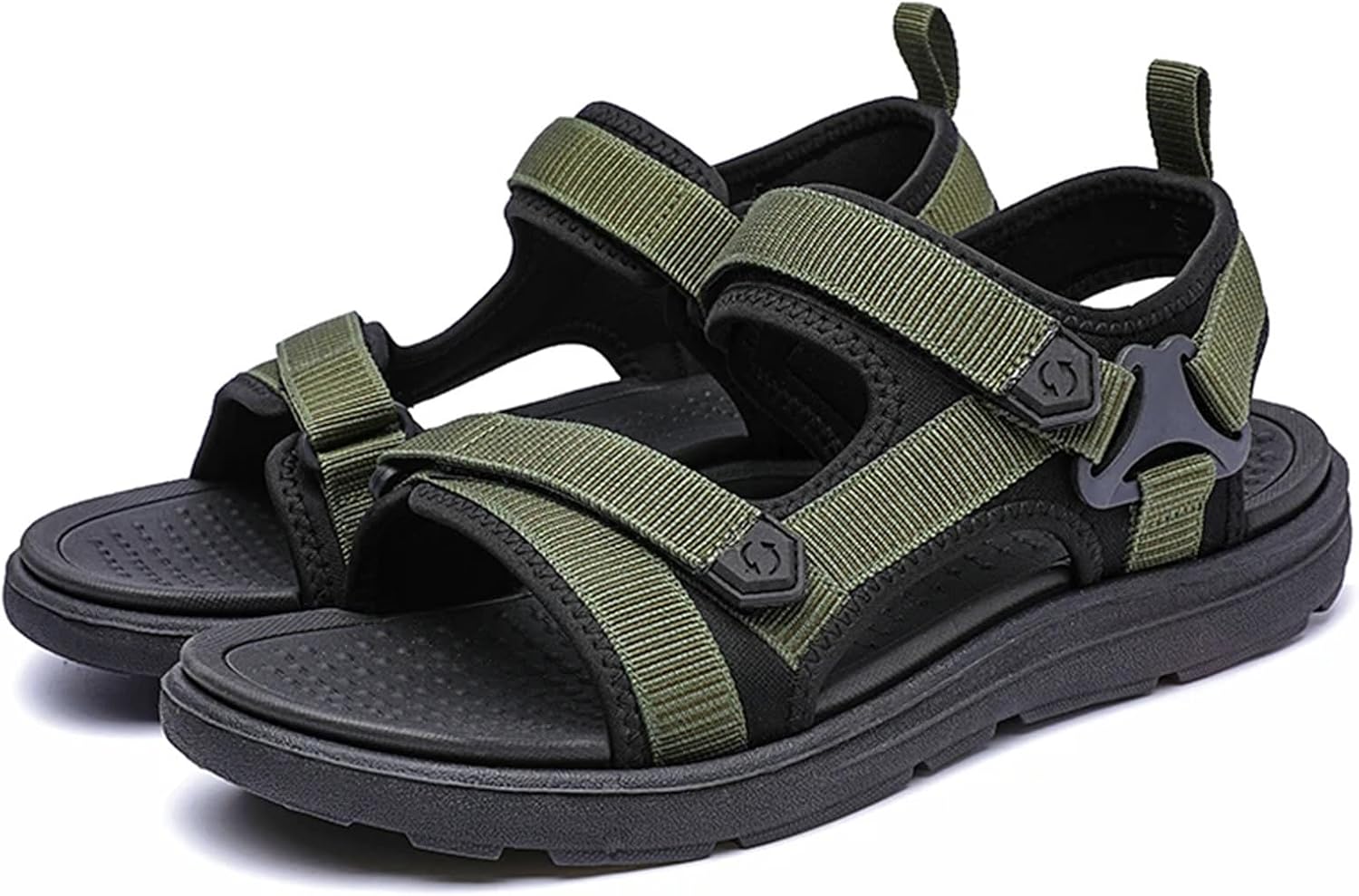 

Мужские облегченные повседневные сандалии Лето Мужские пляжные сандалии для отдыха Generic, En8