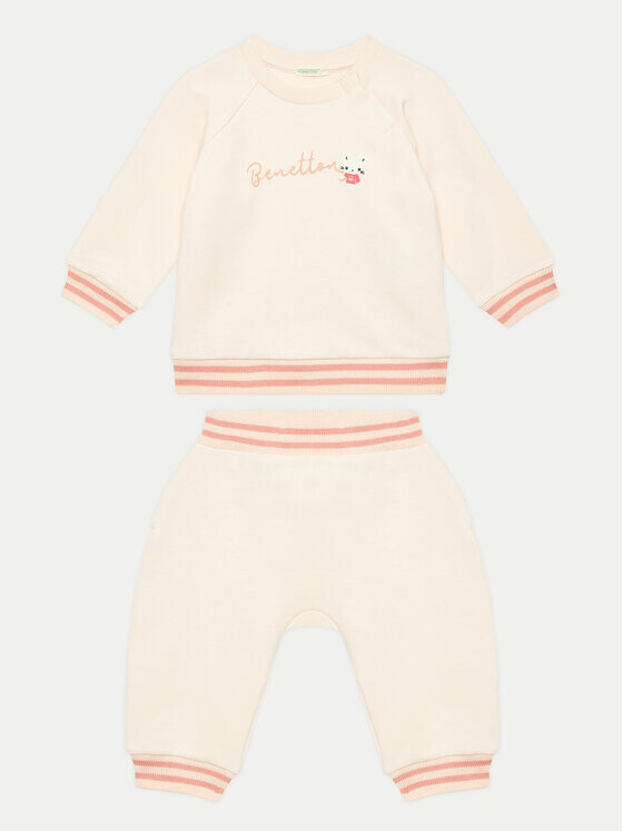 

Спортивный костюм regular fit United Colors Of Benetton, розовый