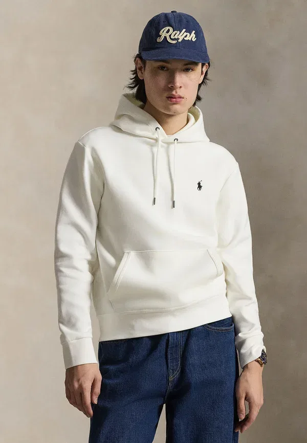 Толстовка с капюшоном двойной вязки Polo Ralph Lauren, белый