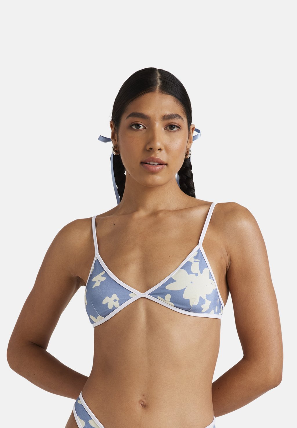 

Верх бикини FLEUR FIXED MIT KNAPPER BEDECKUNG RVCA, синий