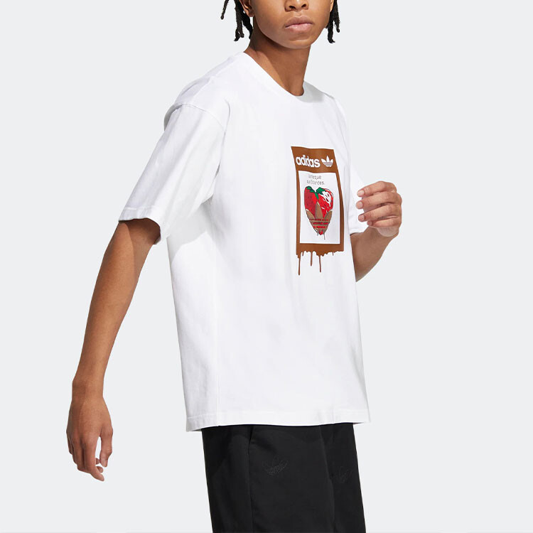 Футболка VALENTINE"S унисекс белая Adidas Originals, белый — фото 4