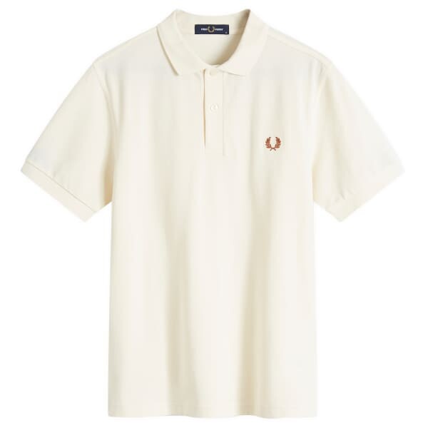 

Простое поло Fred Perry, экрю