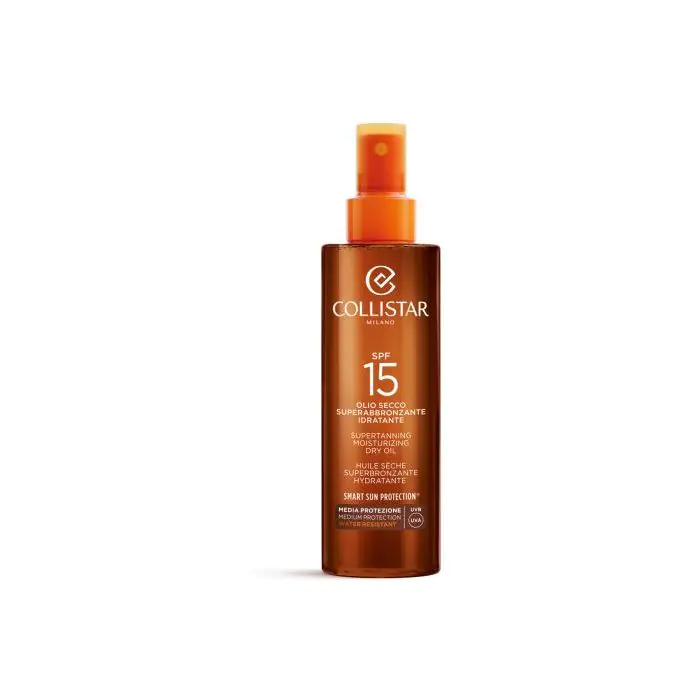 

Средство для загара aceite super bronceador hidratante spf 15 Collistar, объем 200 мл