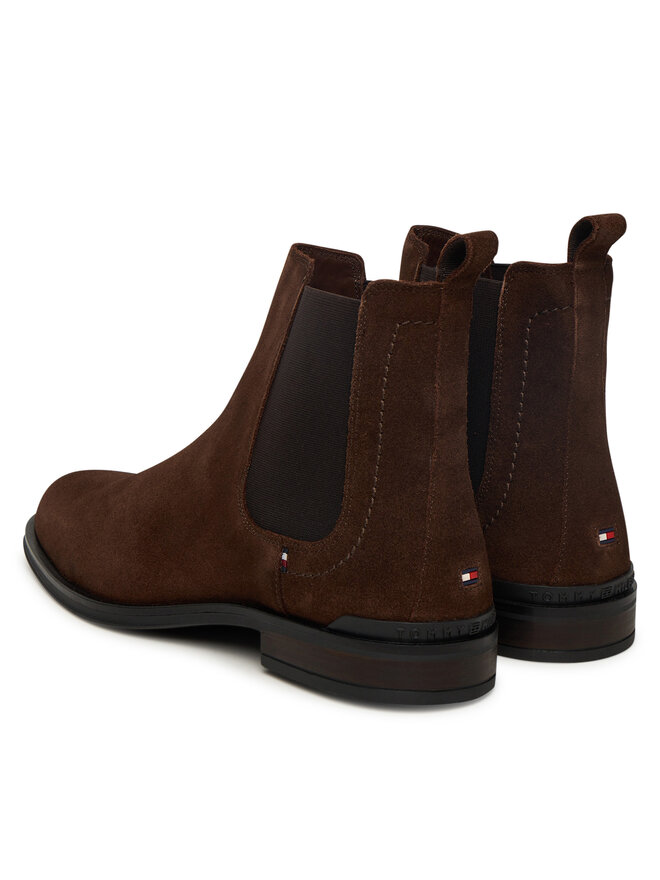 Классические ботильоны Corporate FM0FM05580 Tommy Hilfiger, коричневый — фото 3