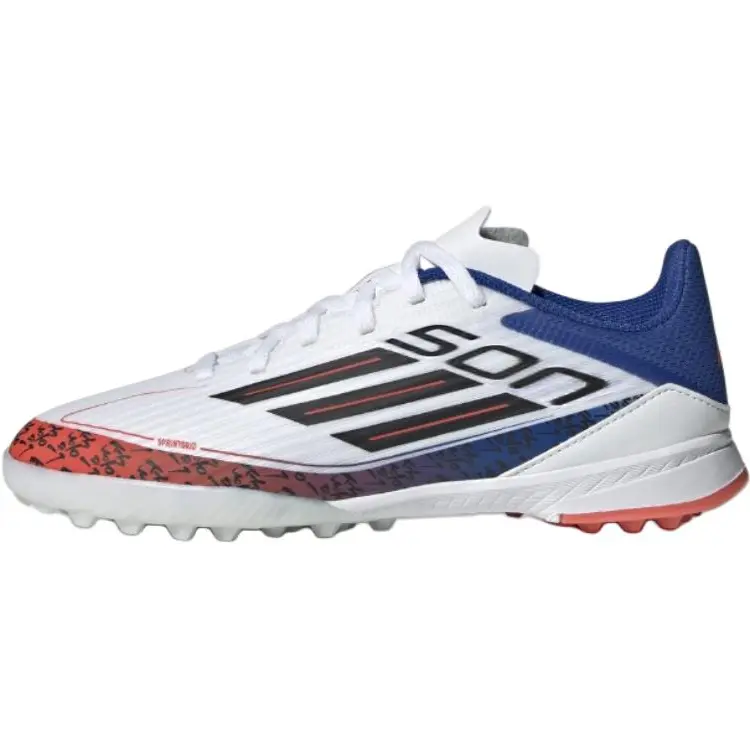 

Adidas F50 PRO Cushioning, Wear Resistant мужские футбольные бутсы White Blue