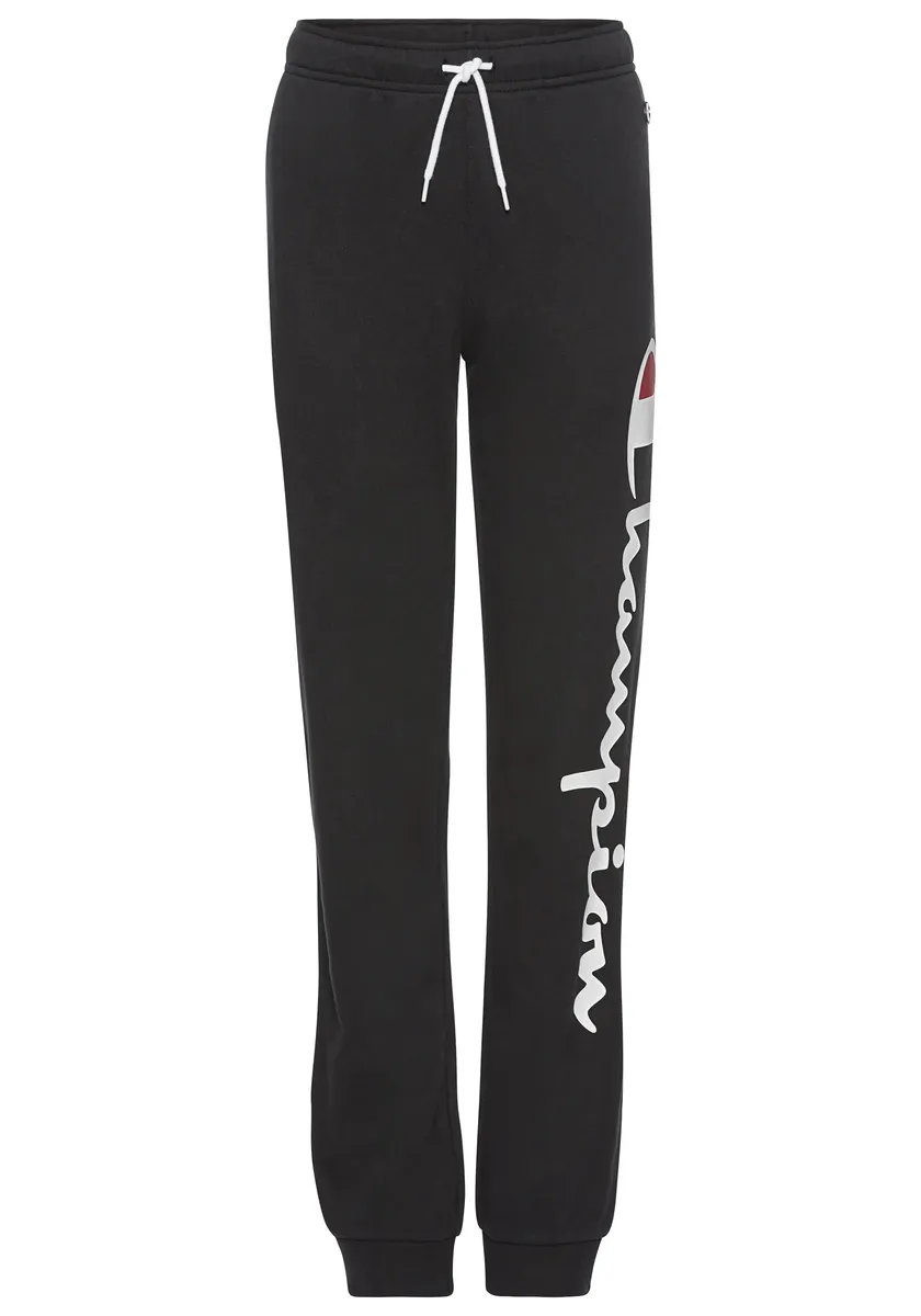 

Тренировочные брюки Champion "Icons Rib Cuff Pants Большой логотип", черный