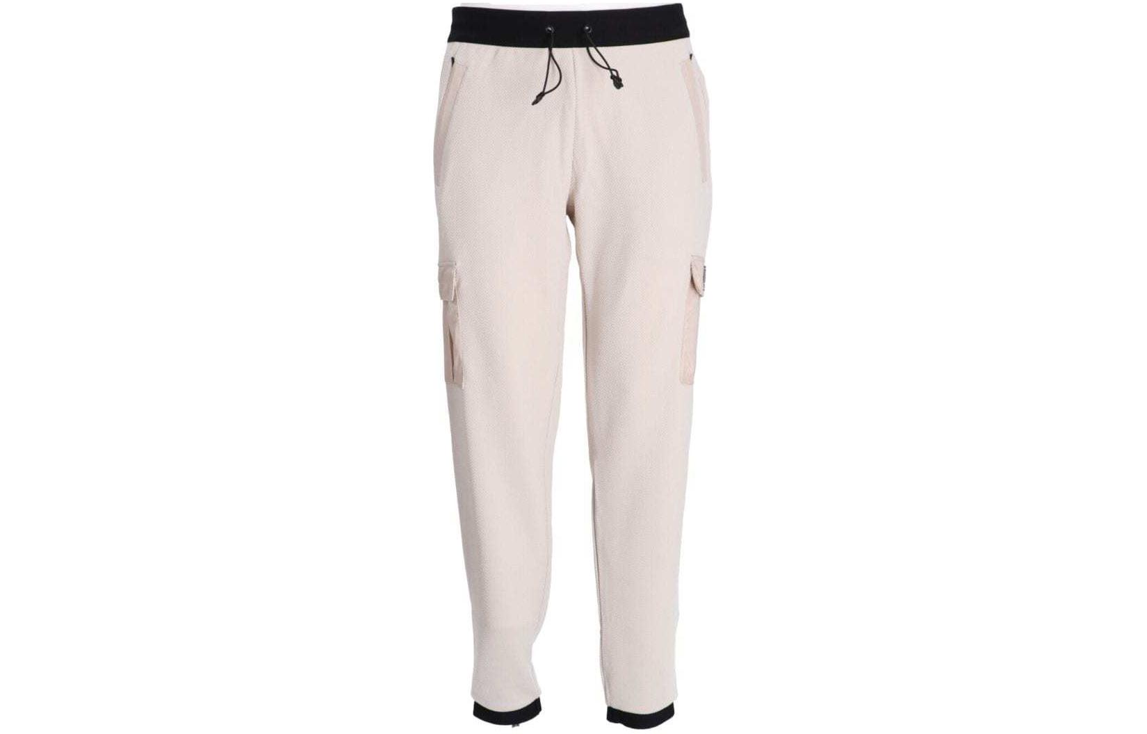 EMPORIO ARMANI Штаны casual EA7 SS24 мужские светло-бежевые — фото 3