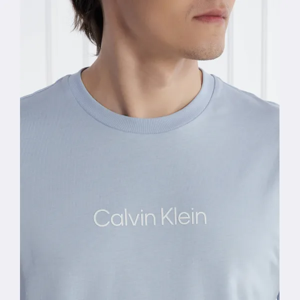 Удобная футболка Calvin Klein, синий — фото 4