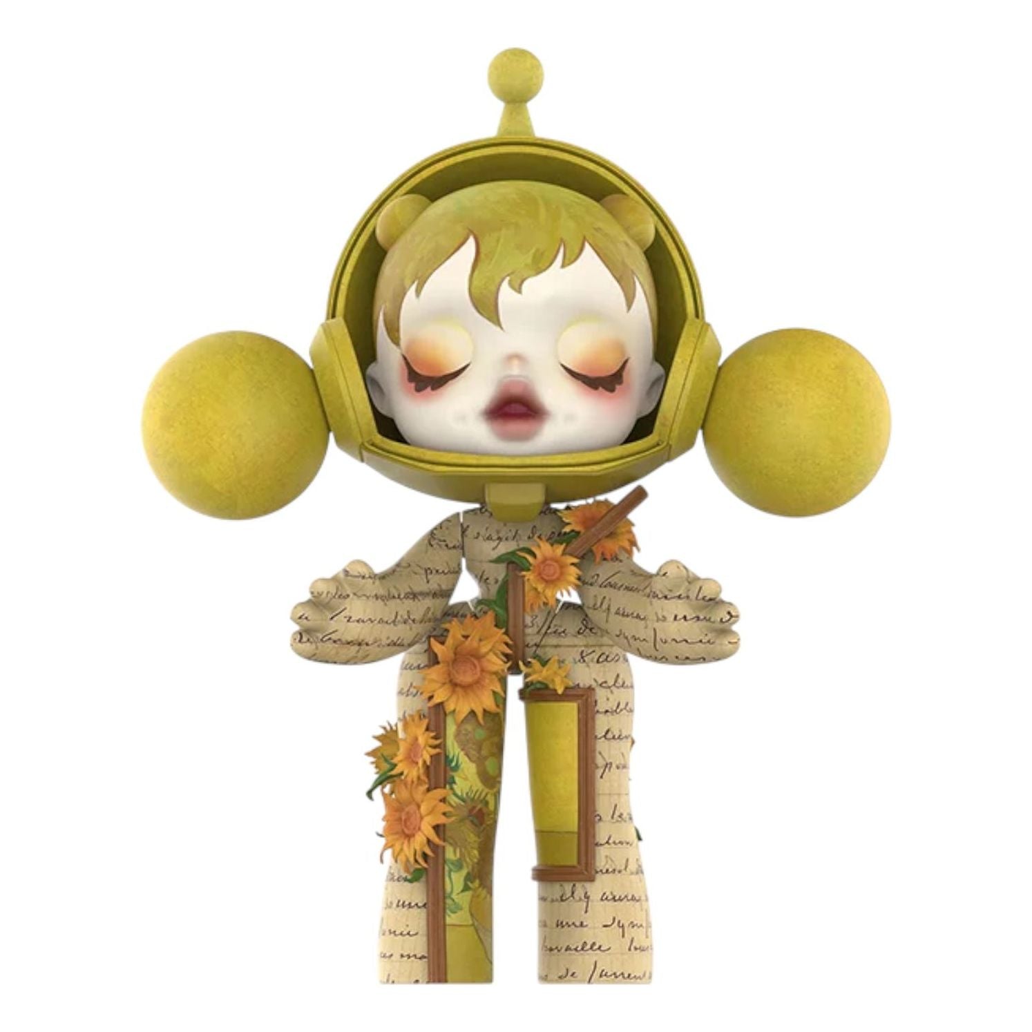 

Кроссовки Pop Mart Skullpanda Van Gogh Museum Sunflowers 400%