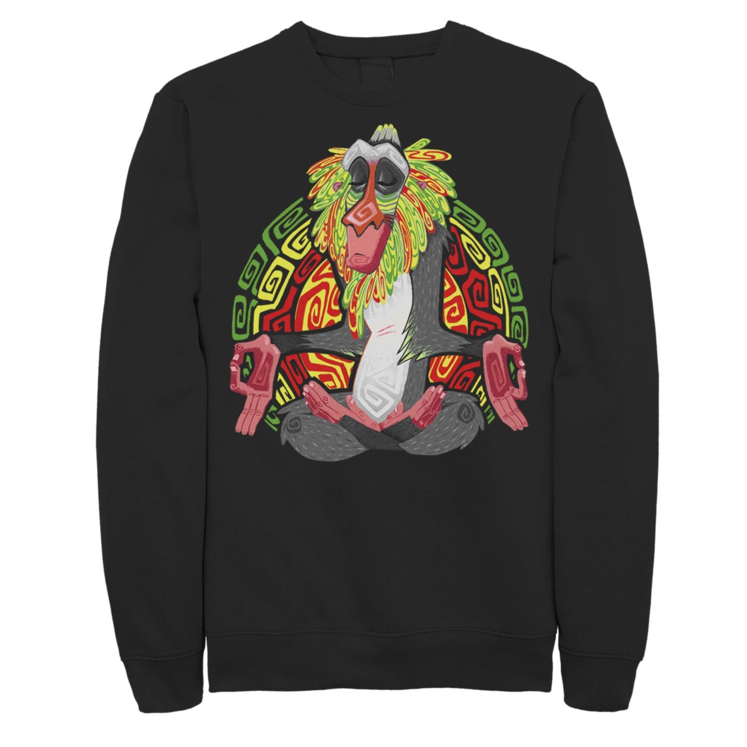 

Мужской флисовый пуловер для медитации The Lion King Rafiki Disney