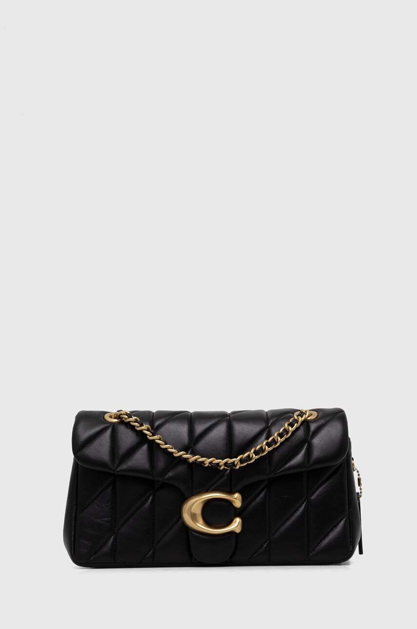 

Кожаная сумочка Coach, черный