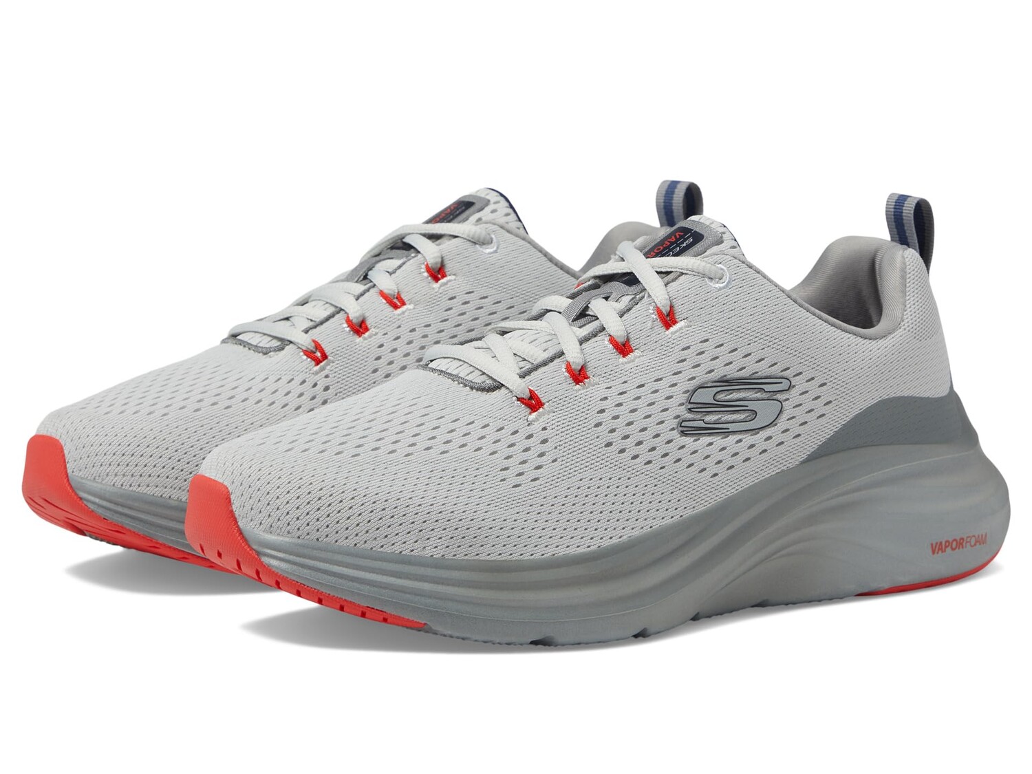 

Кроссовки SKECHERS Vapor Foam, серый/оранжевый, Оранжевый;серый, Кроссовки SKECHERS Vapor Foam, серый/оранжевый
