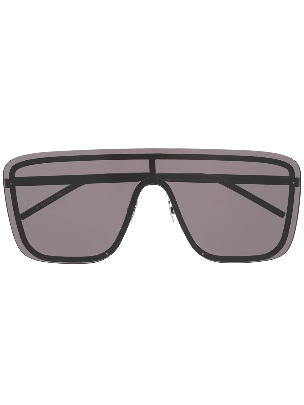 

Солнцезащитные очки-маска SL364 Saint Laurent Eyewear, черный