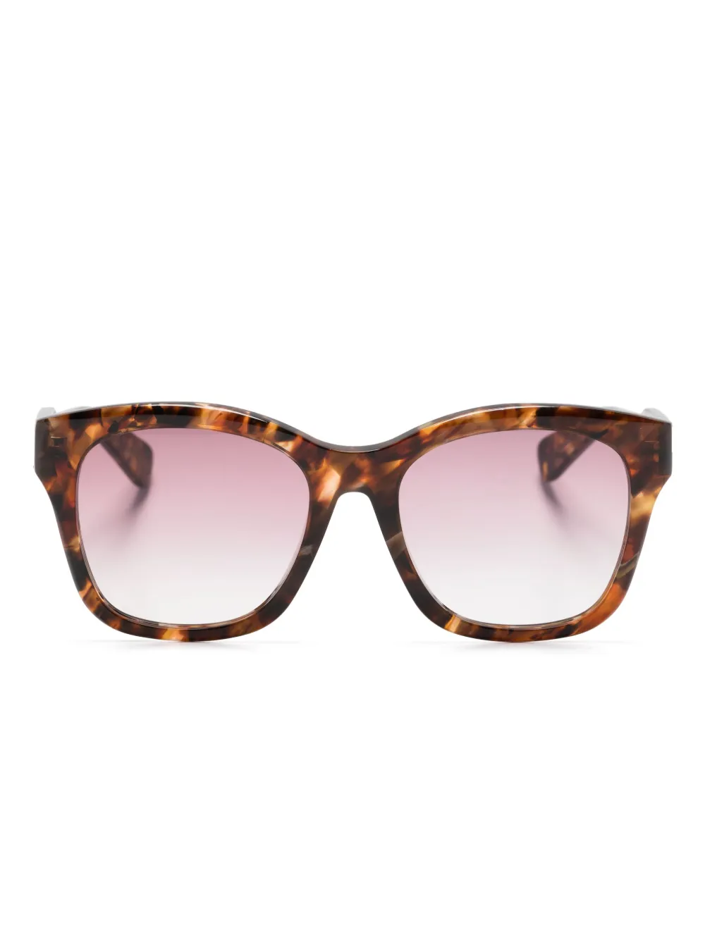 

Солнцезащитные очки в оправе 'кошачий глаз' Chloé Eyewear, коричневый