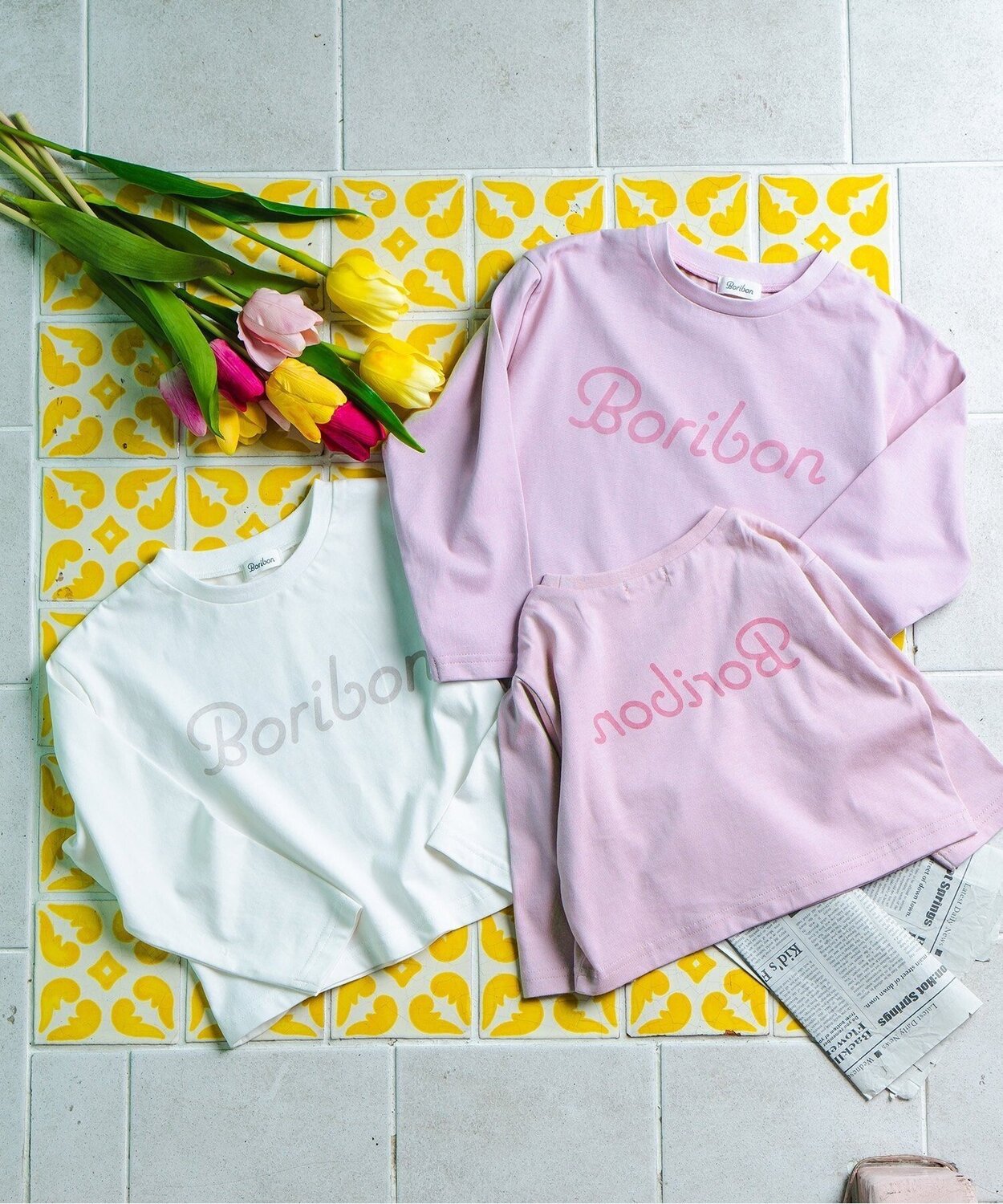 Футболка «Борибон» Boribon, Pink — фото 3