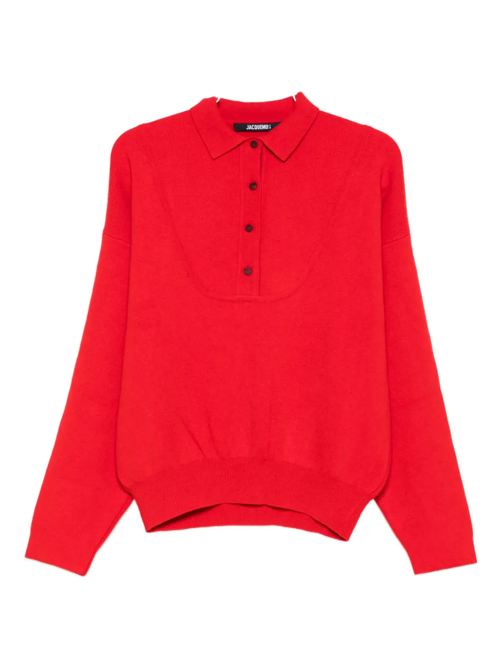 

Джемпер Polo-neck sweater JACQUEMUS, красный