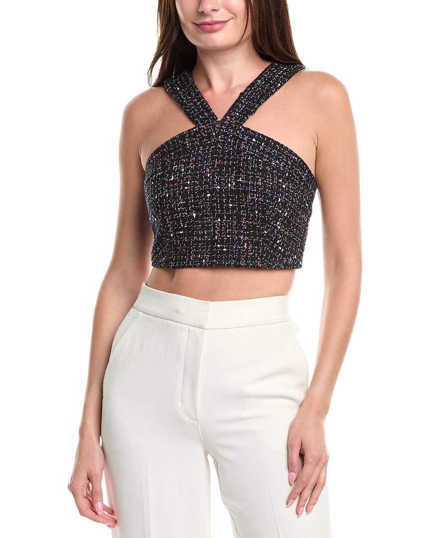 

Сандеро Твид Топ на запах Sandro, черный