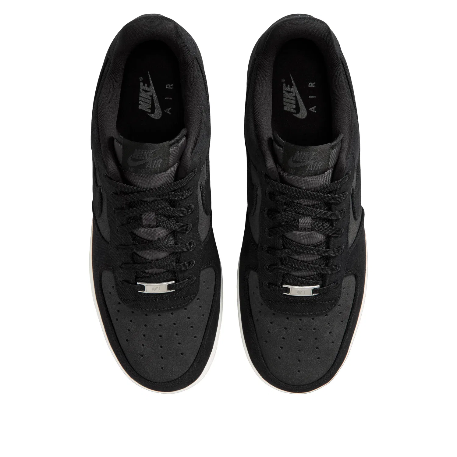 Кроссовки Nike Air Force 1 '07 LV8 'Black Denim' IR0951-002, черный — фото 3