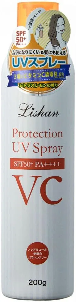 Солнцезащитный спрей Eye Style Lishian VC UV Spray Citrus Lemon 200 г Lishan