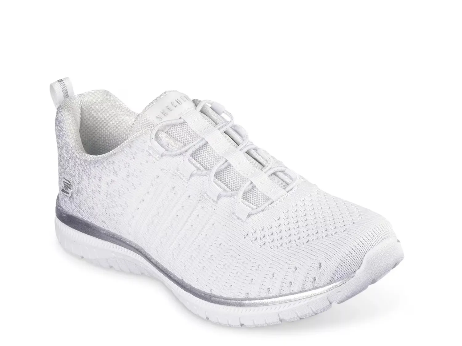 Женские слипоны Virtue Lucent Skechers, White
