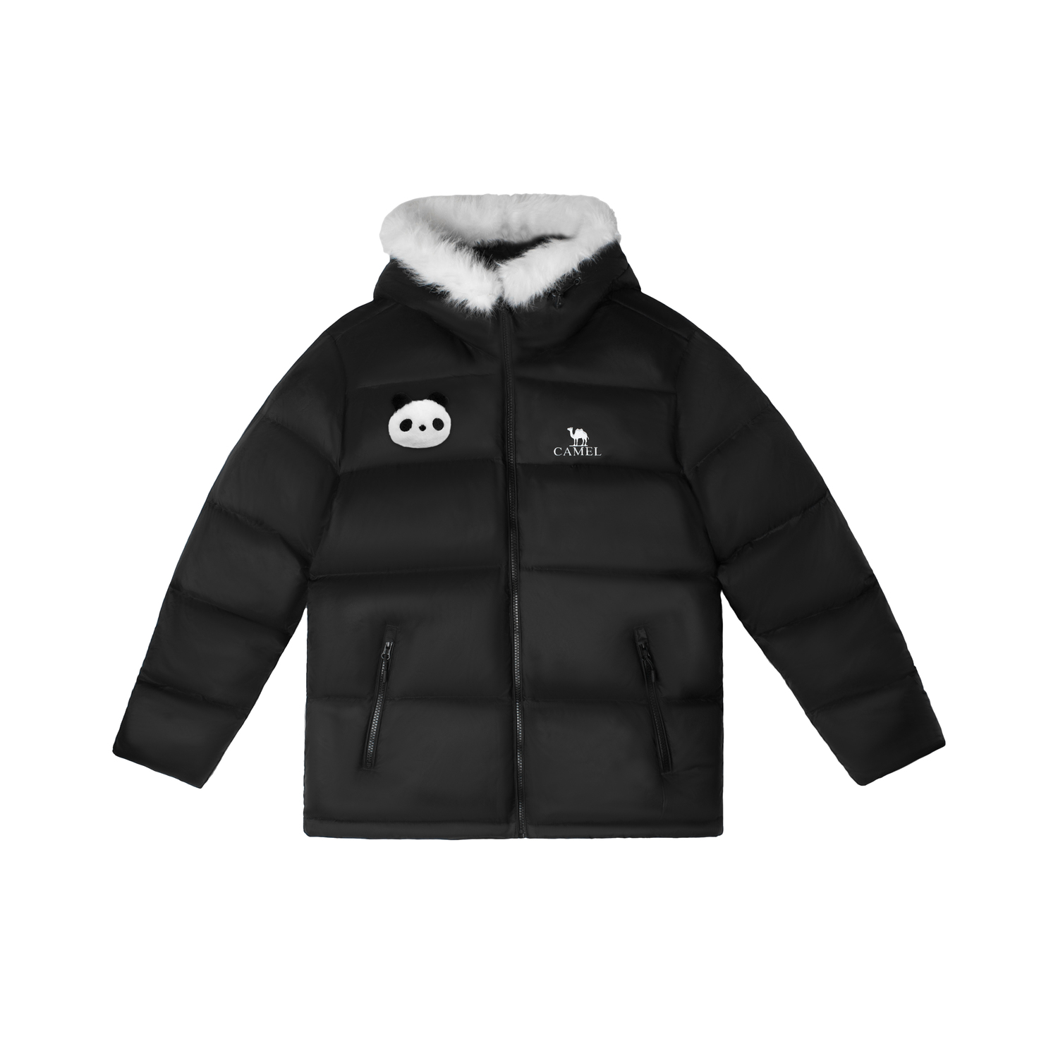 

Теплая куртка из флисовой коллекции Down Unisex CAMEL, phantom черный