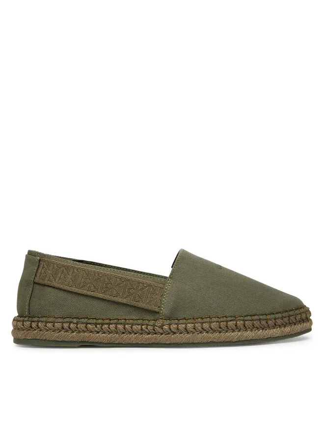 Calvin Klein Эспадрильи Espadrille Webbing CV HM0HM02075 Green