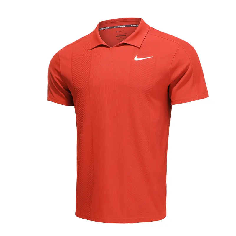 

Мужская теннисная поло Court Slam Dri FIT Adv Nike, оранжевый