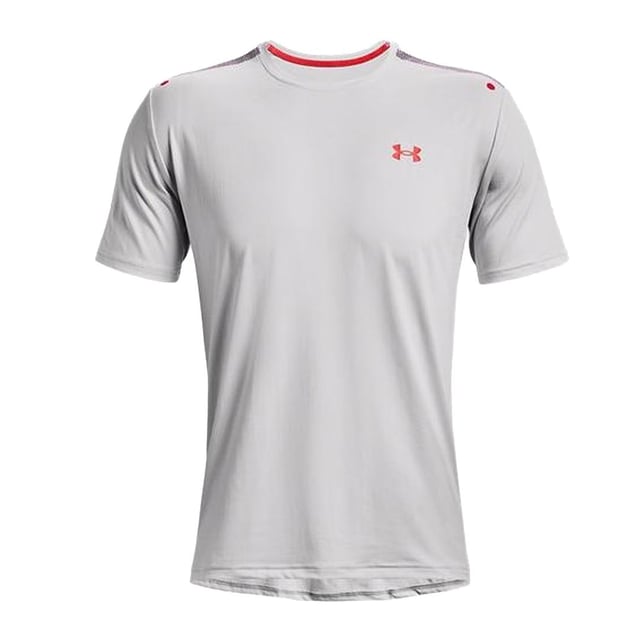 

Мужская теннисная футболка Rush белого цвета Under Armour, белый