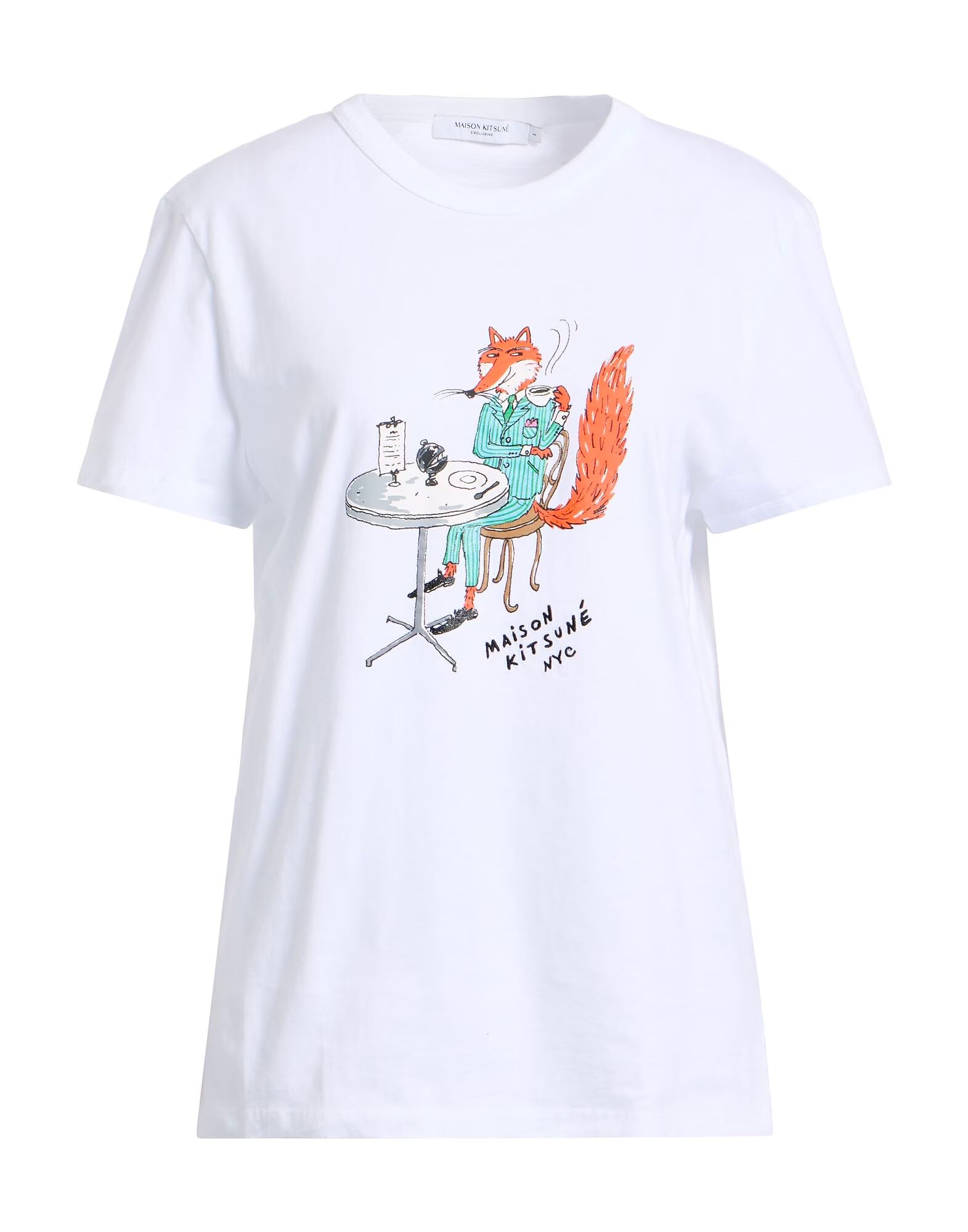 

Футболка Maison Kitsuné, белый