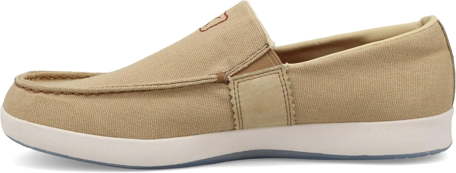 

Слипоны Twisted X для мужчин, с отвернутым носком, хаки