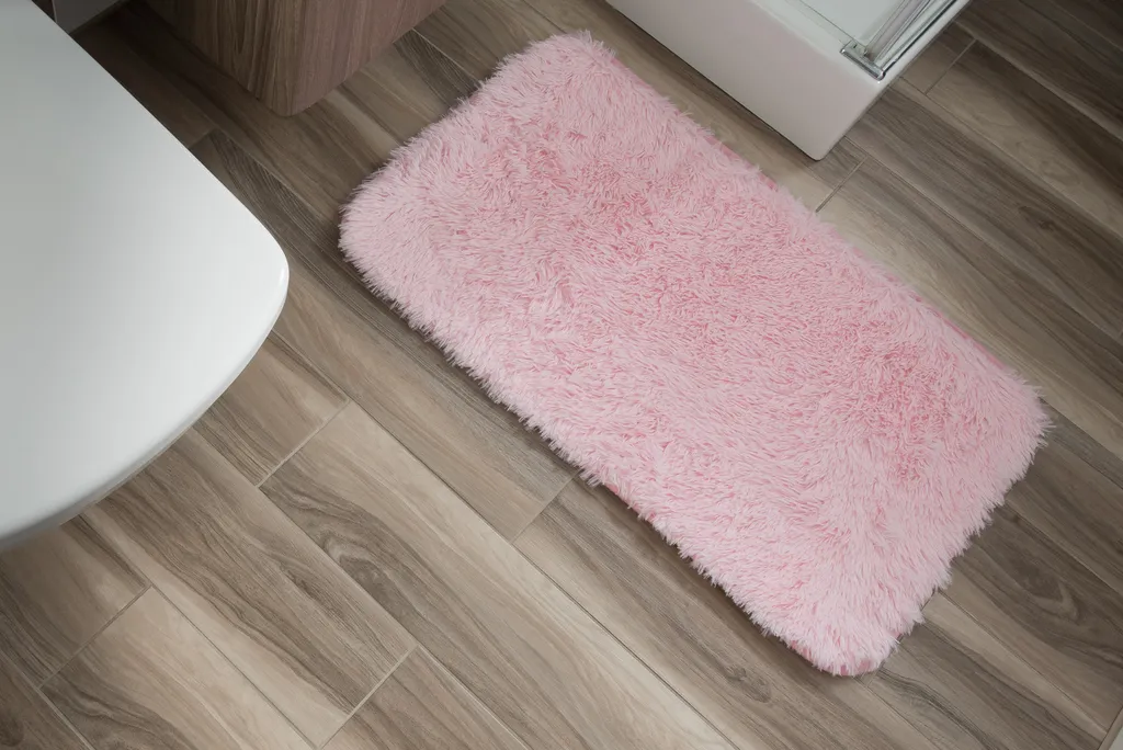 

Коврик для ванной TAPISO, розовый