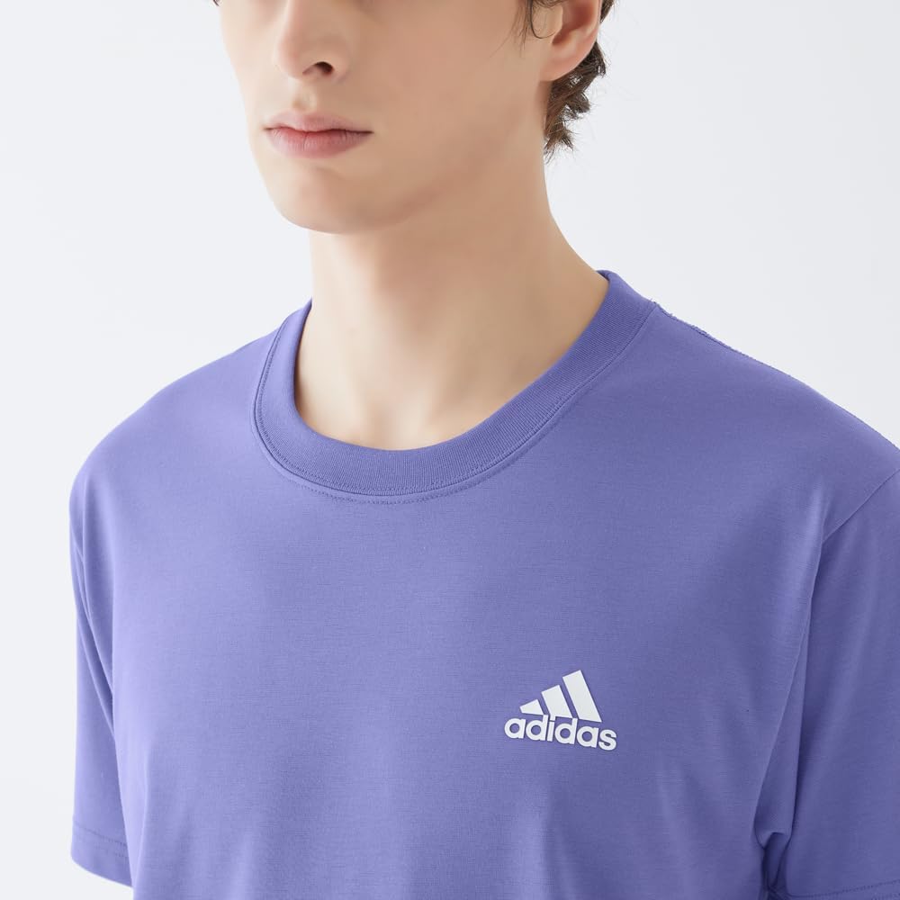Мужская футболка с круглым вырезом Adidas — фото 4